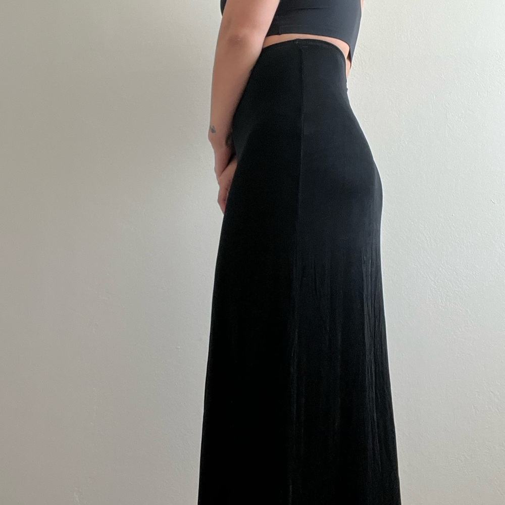 BCBG Paris Black Maxi Skirt